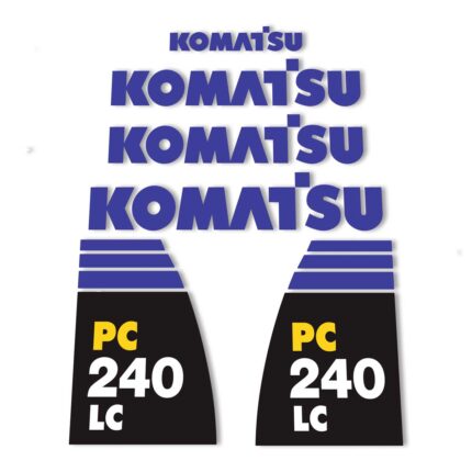 Komatsu PC240-8 LC Decal Kit