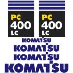 Komatsu PC400-7 Decal Kit
