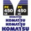 Komatsu PC450-8 LC Decal Kit