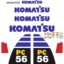 Komatsu PC56-7 Decal Kit