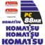 Komatsu PC88MR - 10 Decal Kit