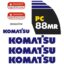 Komatsu PC88MR-8 Decal Kit