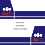 Komatsu WA120-1 Decal Kit