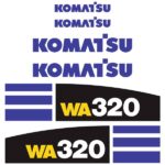 Komatsu WA320-5 Decal Kit