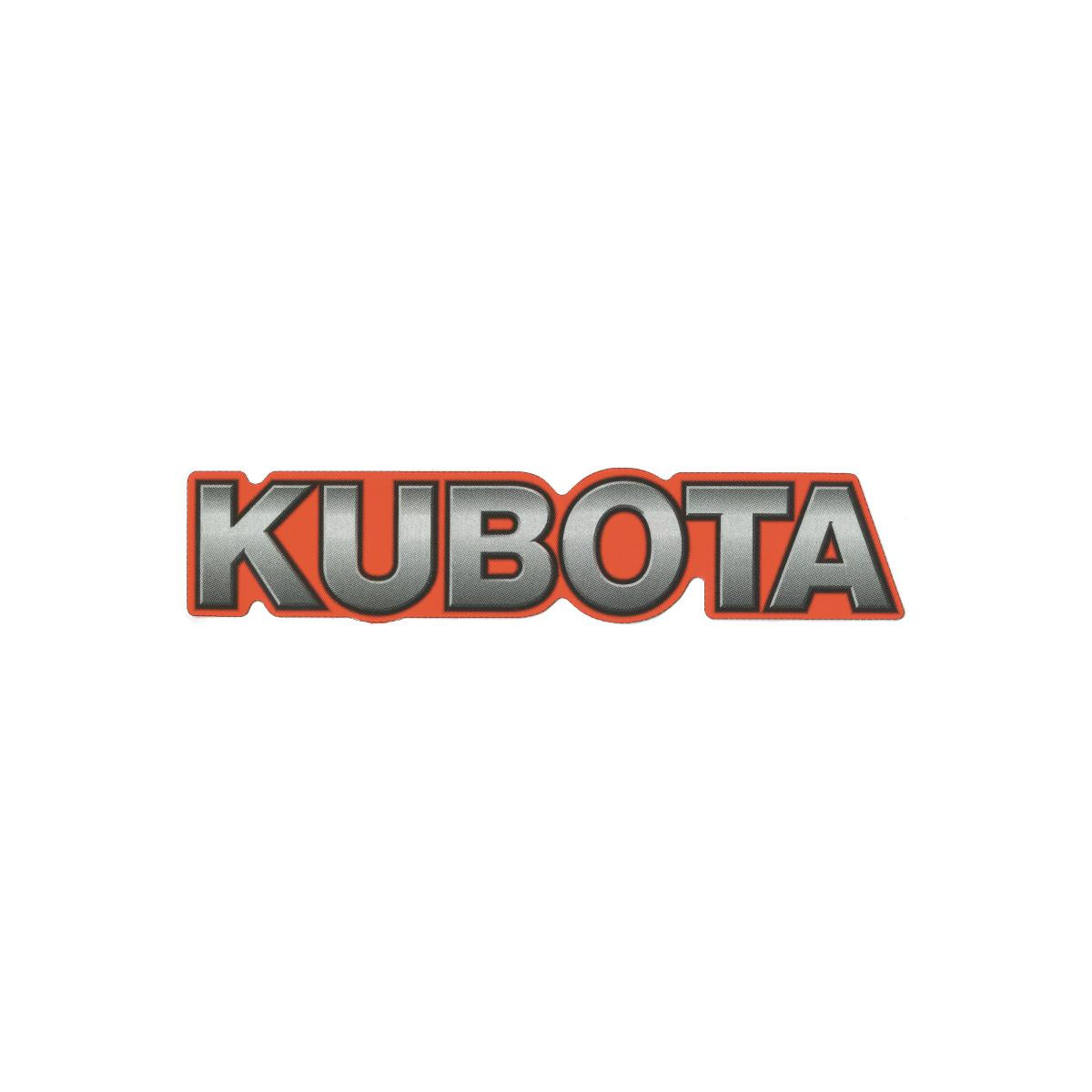 Kubota Decal Kubota Decal
