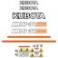 Kubota KX41-3v Decal Kit