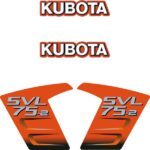 Kubota SVL75-2 Decal Kit