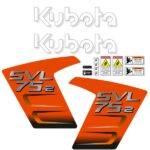 Kubota SVL75-2 Later Style Decal Kit
