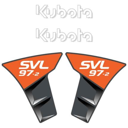 Kubota SVL97-2 Decal Kit
