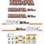 Kubota U20-3 Decal Kit