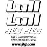 Lull 1044C-54 Series 2 Decal Kit