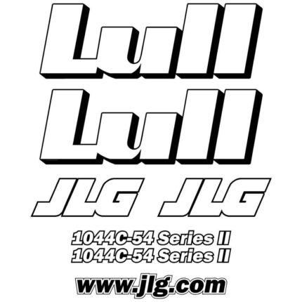 Lull 1044C-54 Series 2 Decal Kit