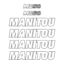 Manitou MC50 Decal Kit - Forklift