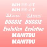 Manitou MH25-4 T - Buggie Decal Kit - Forklift