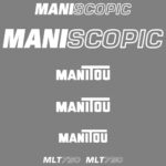 Manitou MLT730 Decal Kit