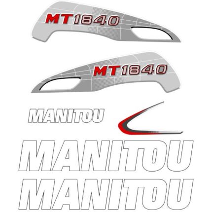 Manitou MT1840 Decal Kit