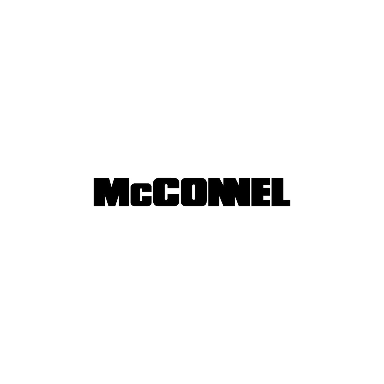 McConnel Black 435mm Decal McConnel Black 435mm Decal