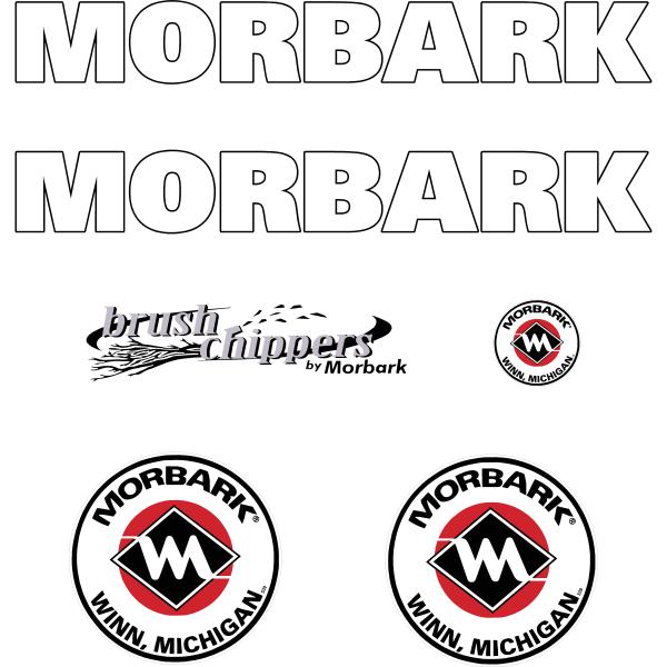 Morbark 290 Decal Kit Morbark 290 Decal Kit