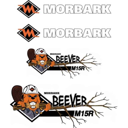 Morbark Beever M15R Decal Kit
