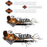 Morbark Beever M17RX Decal Kit