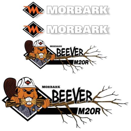Morbark Beever M20R Decal Kit