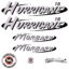 Morbark Hurricane 18 Decal Kit