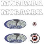 Morbark Tornado 13 Decal Kit