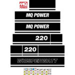 Multiquip 220 Decal Kit