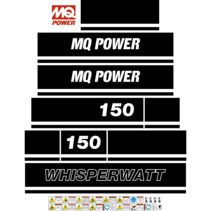 Multiquip DCA150 Decal Kit