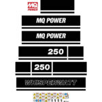 Multiquip DCA250 Decal Kit