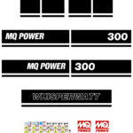 Multiquip DCA300 Decal Kit