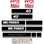 Multiquip DCA40 Decal Kit