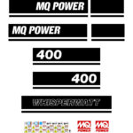 Multiquip DCA400 Decal Kit