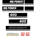 Multiquip DCA400 Decal Kit