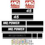 Multiquip DCA45 Decal Kit