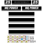 Multiquip DCI 25 Decal Kit