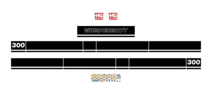 Multiquip MQP240 Decal Kit