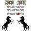 Mustang 2060 Decal Kit