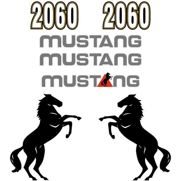 Mustang 2060 Decal Kit Mustang 2060 Decal Kit