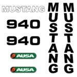 Mustang 940 Decal Kit