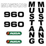 Mustang 960 Decal Kit