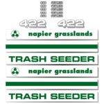 Napier Grasslands 422 Decal Kit - Tractor Attachment