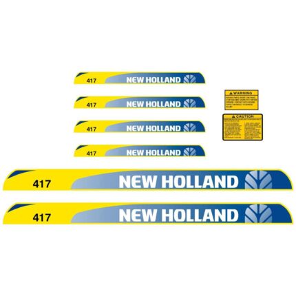 New Holland 417 Decal Kit - Tractor Attachment