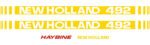 New Holland 492 Decal Kit - Tractor Attachment