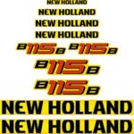 New Holland B115B Decal Kit