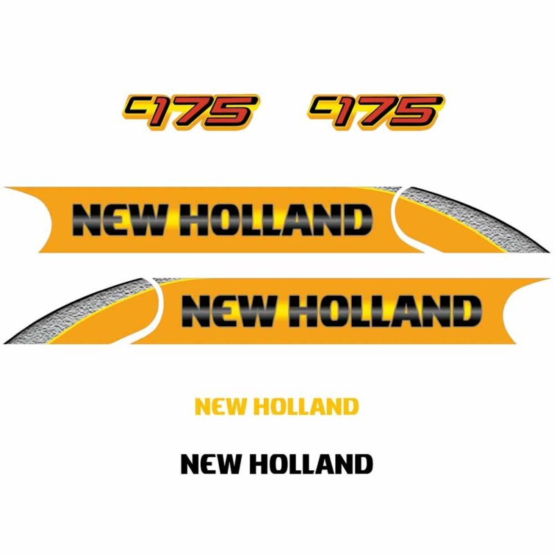 New Holland C175 Decal Kit