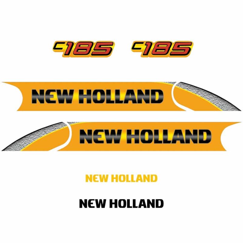 New Holland C185 Decal Kit