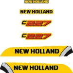New Holland C227 Decal Kit