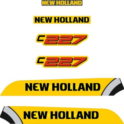 New Holland C227 Decal Kit