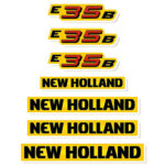 New Holland E35B Decal Kit